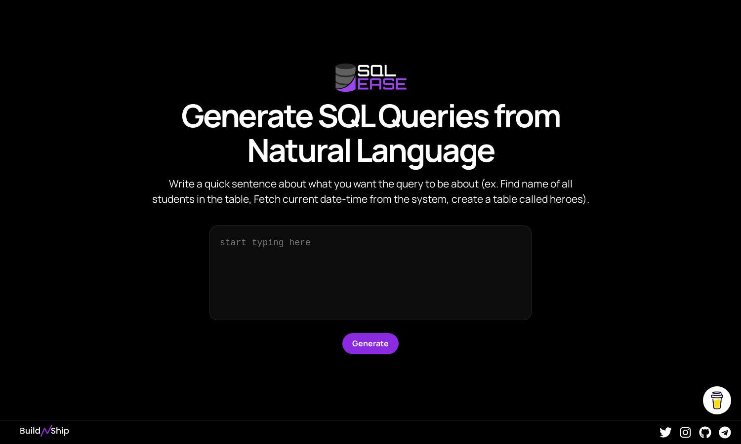 SQL-Ease Website