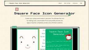 Square Face Icon Generator - AI tool for productivity
