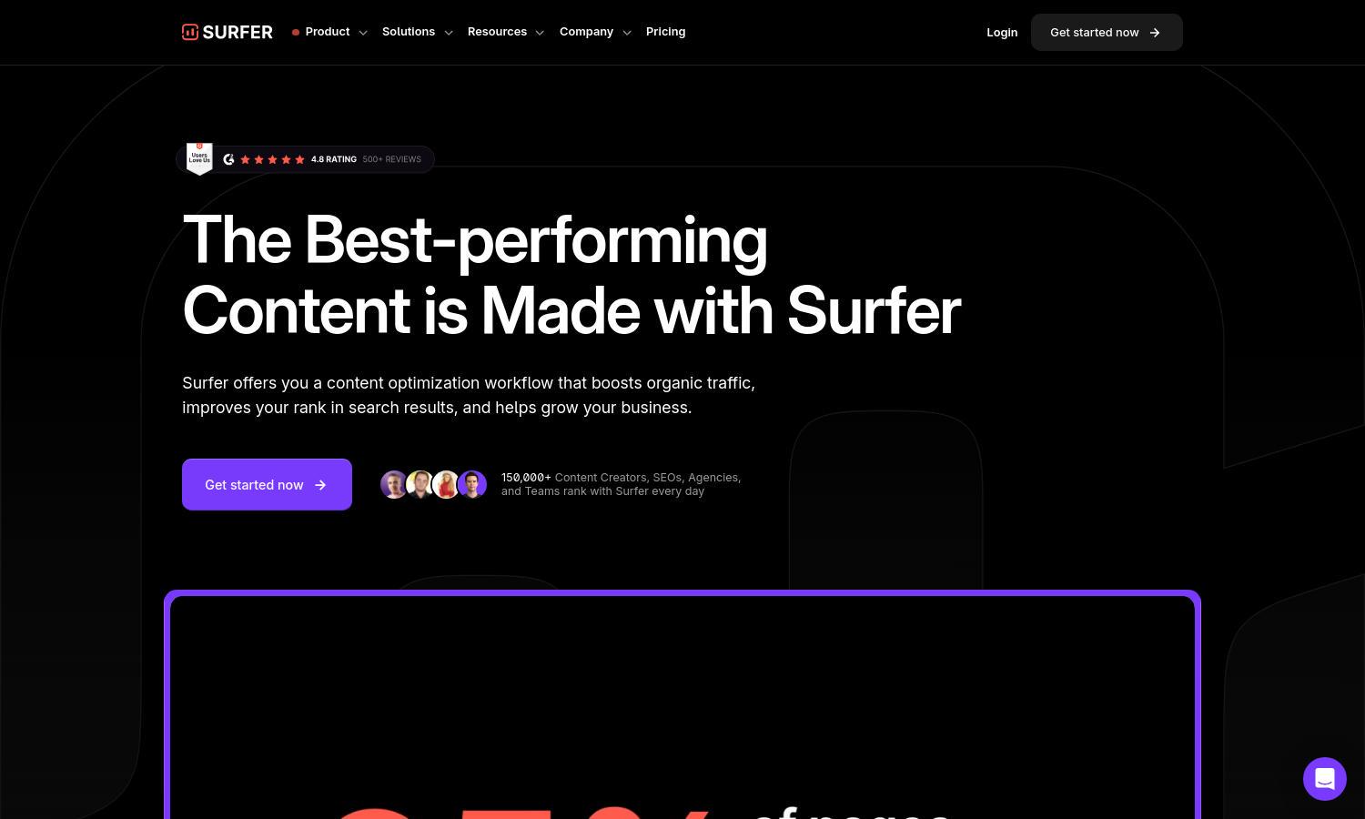 Surfer Website