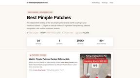 The Best Pimple Patch - product for Marketing