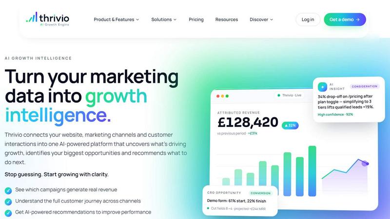 Thrivio screenshot