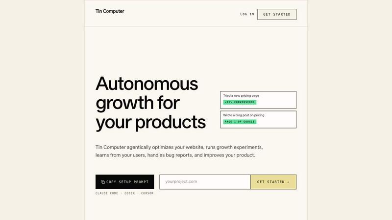 Tin Computer  screenshot