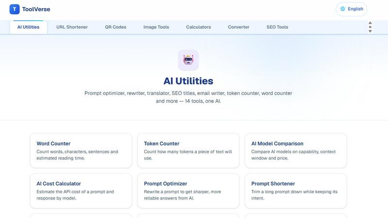 ToolVerse screenshot