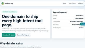 ToolPortal - AI tool for Dev Tools