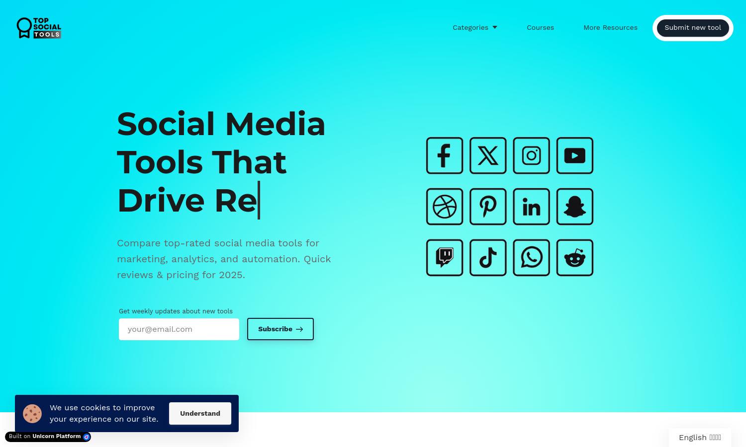 Top Social Tools Website