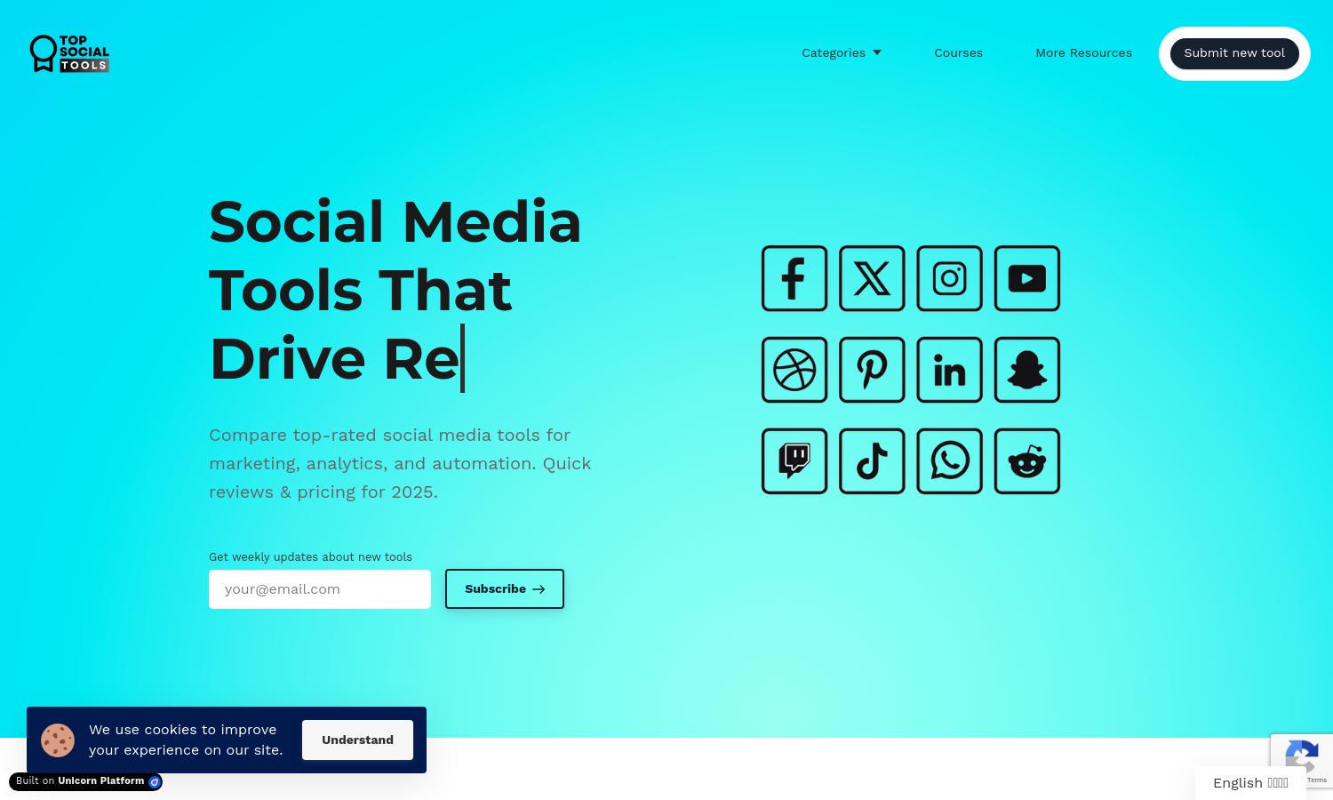 Top Social Tools Website