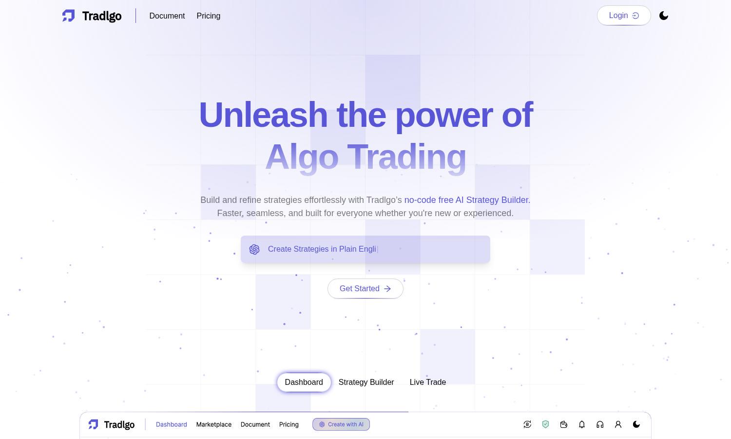 Tradlgo Website
