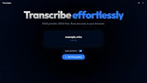 Transcrisper - AI tool for Audio & Music