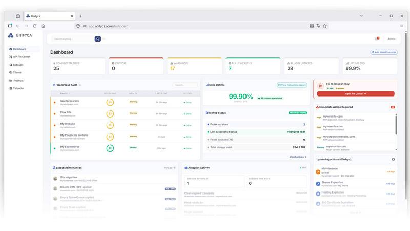 Unifyca screenshot