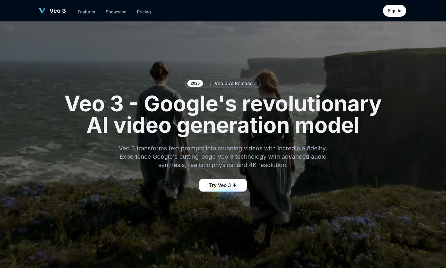 Veo 3 Website
