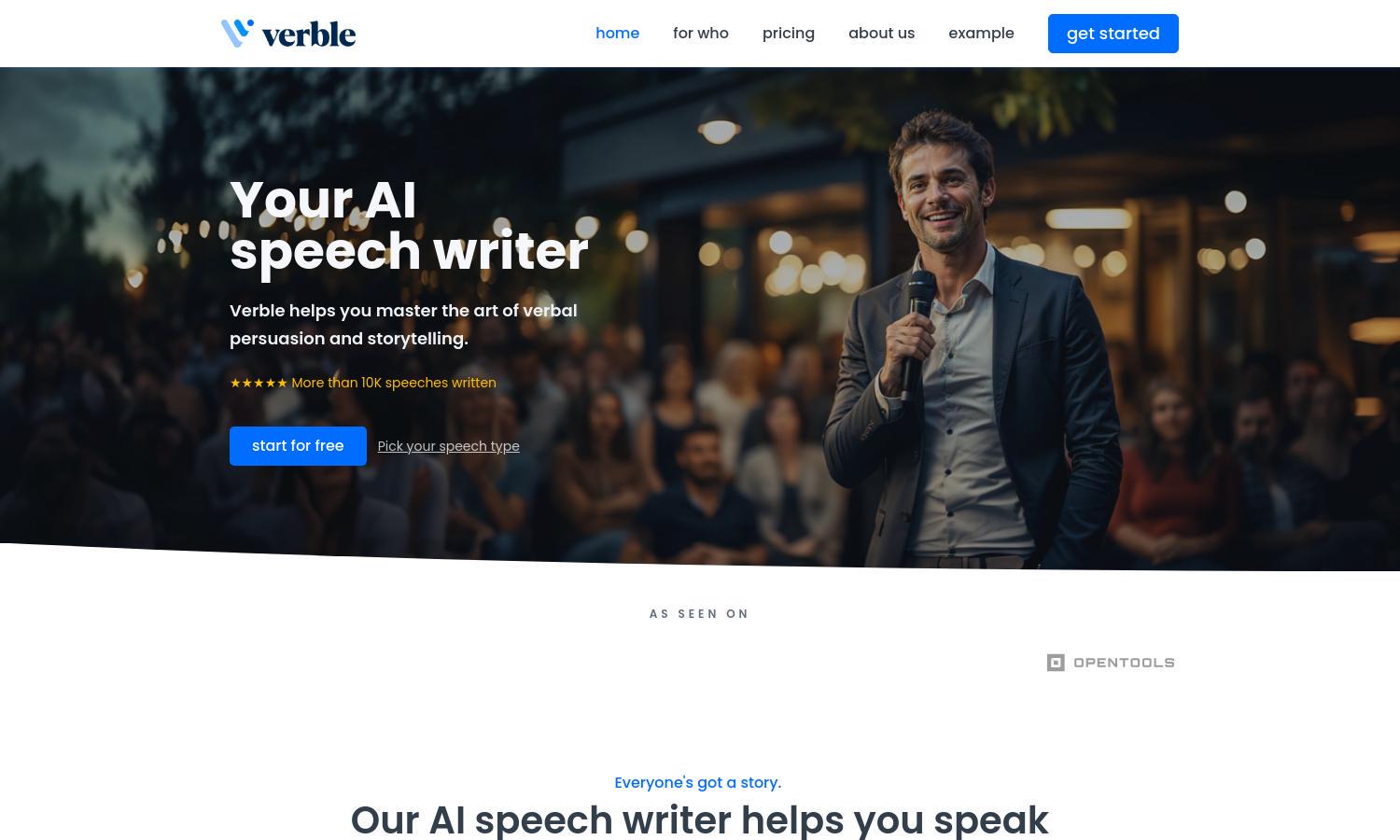 Verble Website