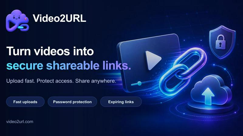 Video2URL screenshot