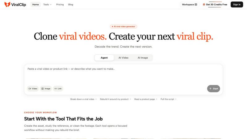 ViralClip screenshot