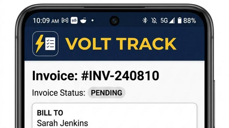 VoltTrack screenshot