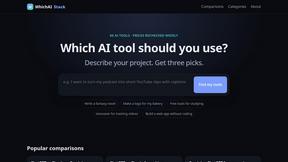 WhichAIStack