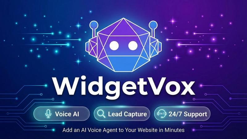 WidgetVox application interface and features
