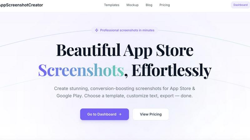 AppScreenshot Creator screenshot