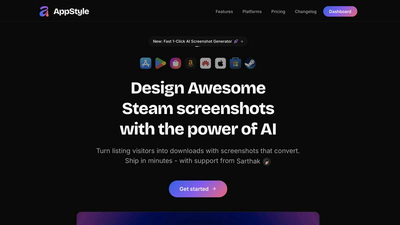 AppStyle- AI App Store Screenshots screenshot
