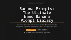 Banana Prompts - AI tool for productivity