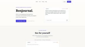 Bonjournal - AI tool for Education & Learning