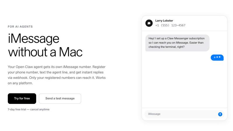Claw Messenger screenshot