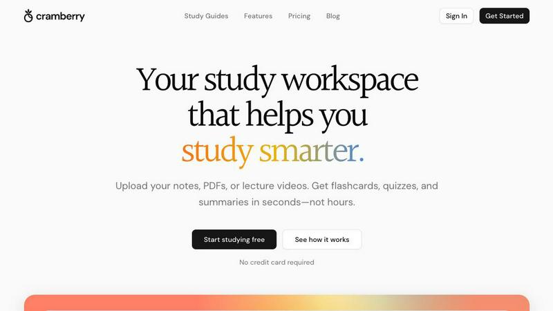 Cramberry screenshot