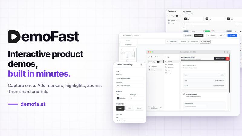 DemoFast screenshot