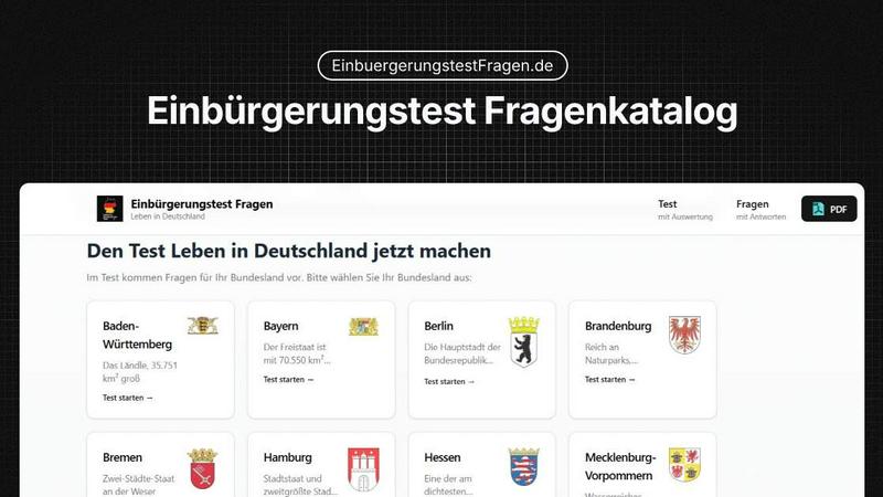 EinbuergerungstestFragen screenshot