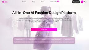 Fashion Diffusion - AI tool for Design Tools