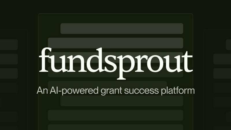 Fundsprout application interface and features