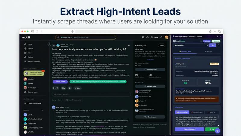 LeadSniper Pro screenshot