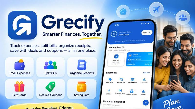 Grecify: Expense Tracker screenshot