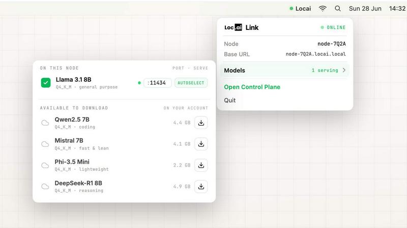 Locai screenshot