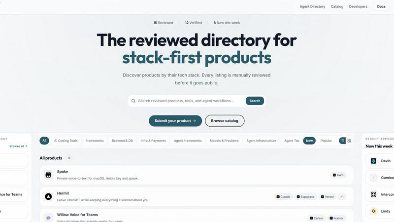 MadeWithStack screenshot