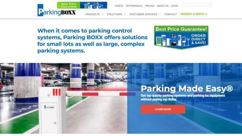 CloudEASE Parking Management application interface and features
