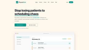 PhysioSlot - AI tool for productivity