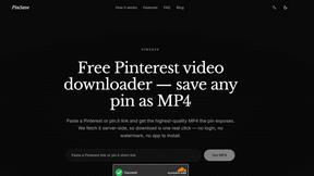 Free Pinterest video downloader