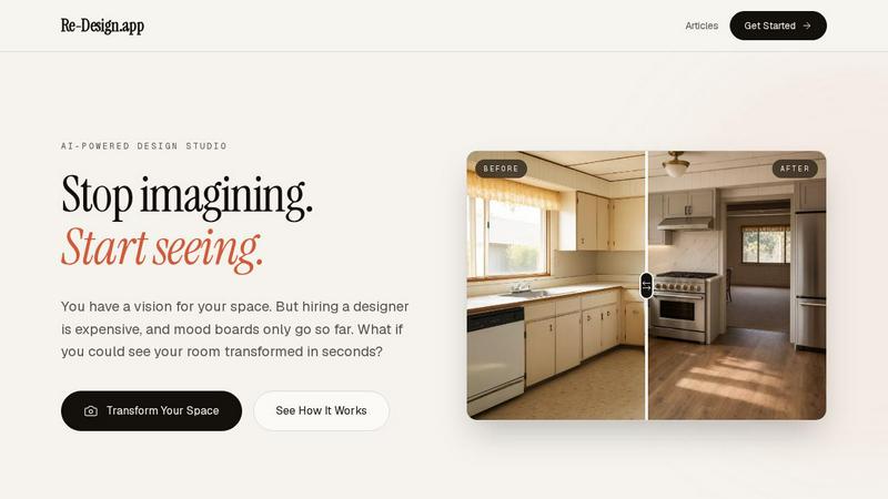Re-Design screenshot