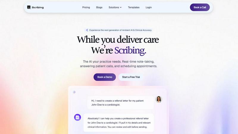 scribing.io screenshot