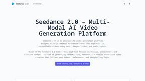 Seedance 2 - AI tool for productivity