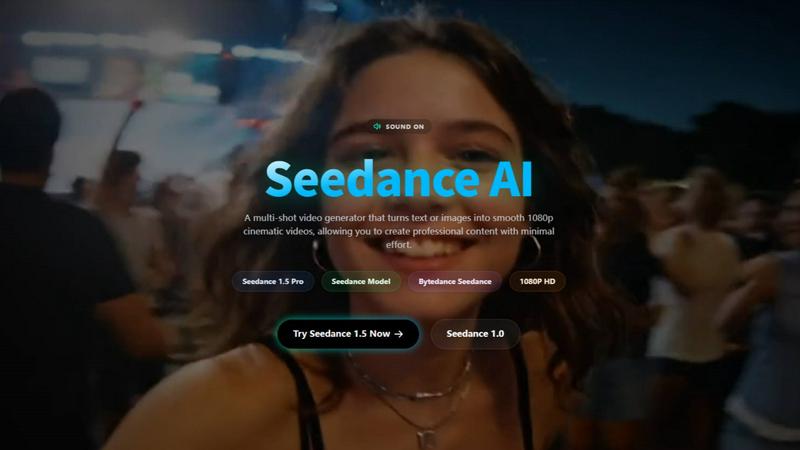 Seedance AI screenshot