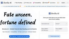Shenshu AI | BaZi Calculator, Compatibility & Destiny Reading - AI tool for productivity