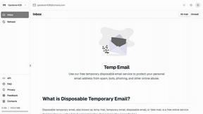 TempEmail.cc - AI tool for No Code & Low Code