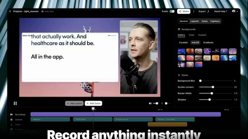 Vibrantsnap application interface and features