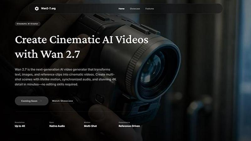 Wan 2.7 application interface and features