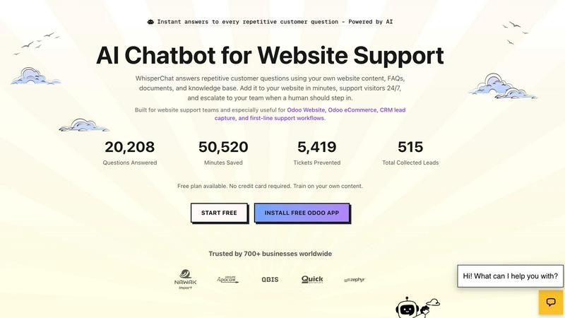 Whisperchat AI screenshot