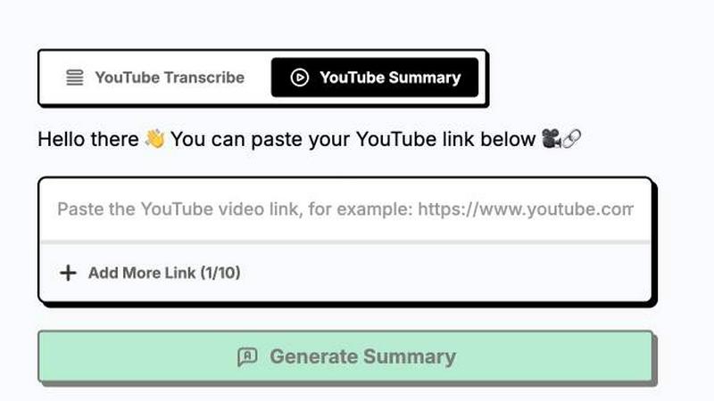 ytskim application interface and features