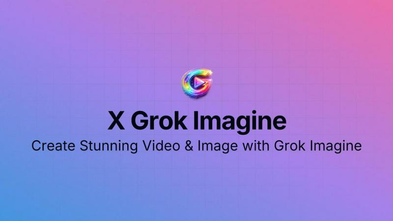 X Grok Imagine application interface and features
