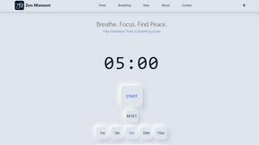 Zen Moment - AI tool for productivity