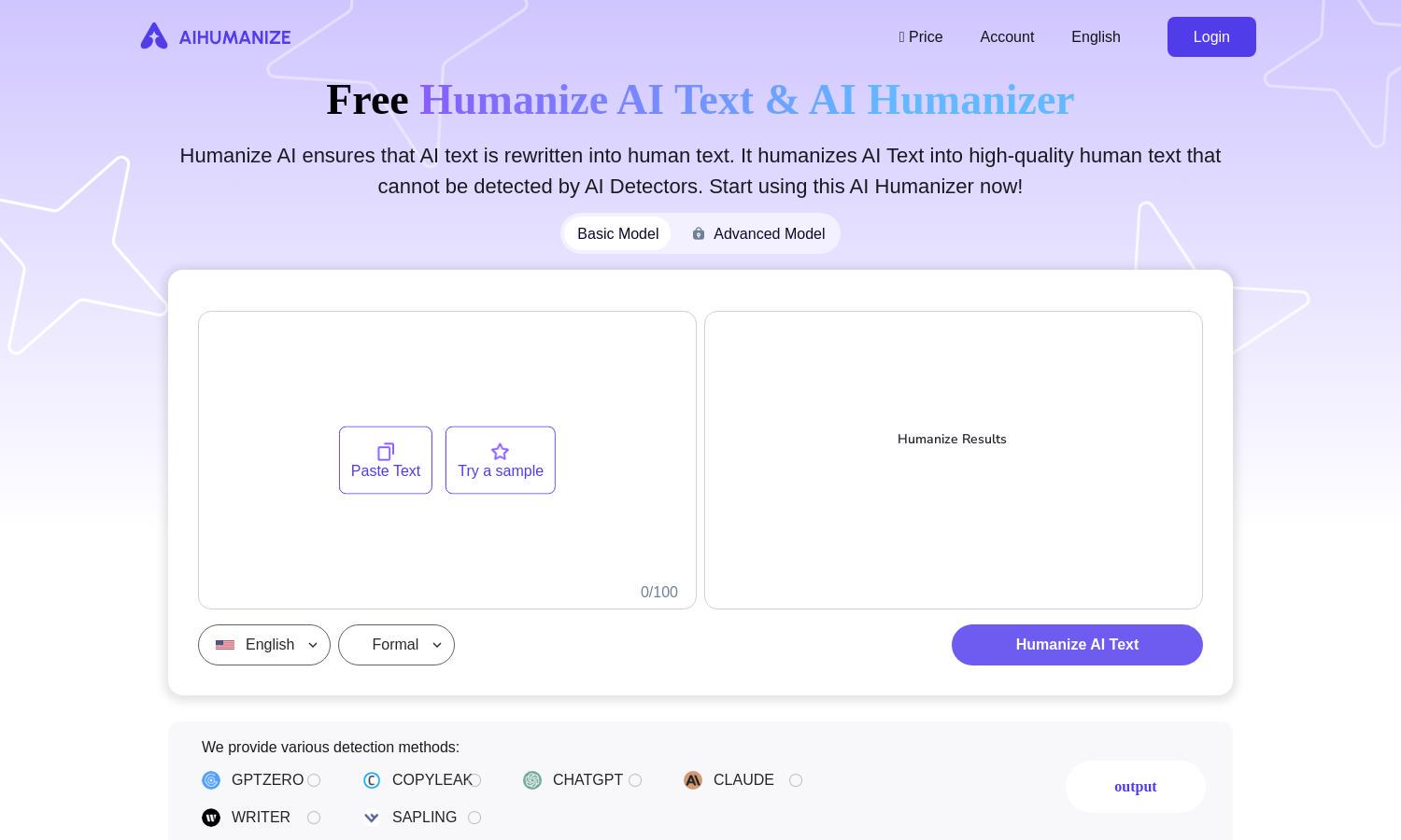 AI Humanize Website